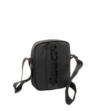 BLAUER SPLASH Gl&auml;nzende Logotasche SCHWARZ - Umh&auml;ngetaschen Herren - 2