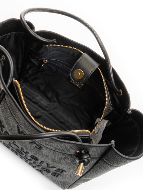 CORTINA Mittelgro&szlig;e Schulter-Shoppingtasche Schwarz - Damentaschen