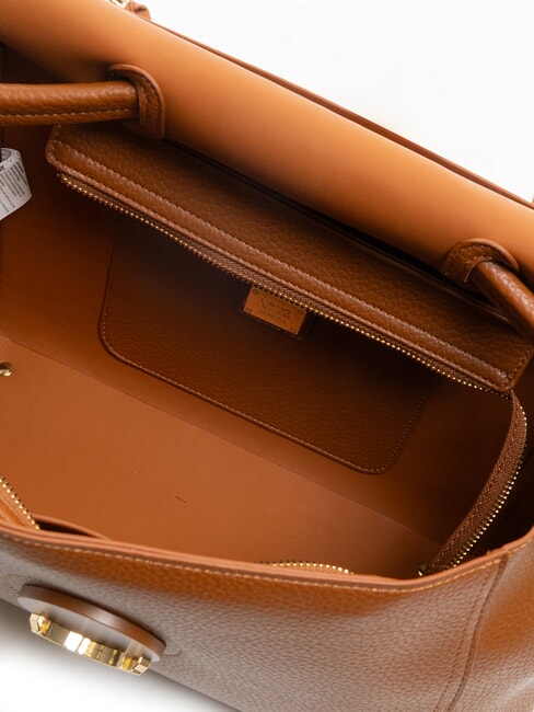 FEDERICA Gro&szlig;e Handtasche mit Schultergurt Leder - Damentaschen