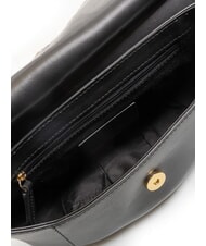 THE BRIDGE ERICA Umh&auml;ngetasche aus Leder Schwarzes Gold - Damentaschen - 5