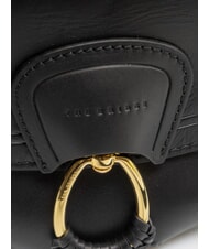 THE BRIDGE ERICA Umh&auml;ngetasche aus Leder Schwarzes Gold - Damentaschen - 3