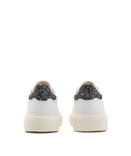 BLAUER VENUS Leder-Sneakers wei&szlig;/schwarz - Damenschuhe - 3