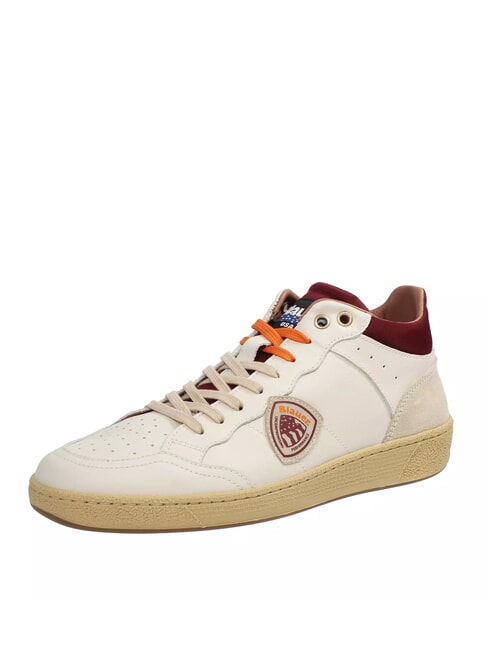 MURRAY Turnschuhe wei&szlig;/orange - Herrenschuhe