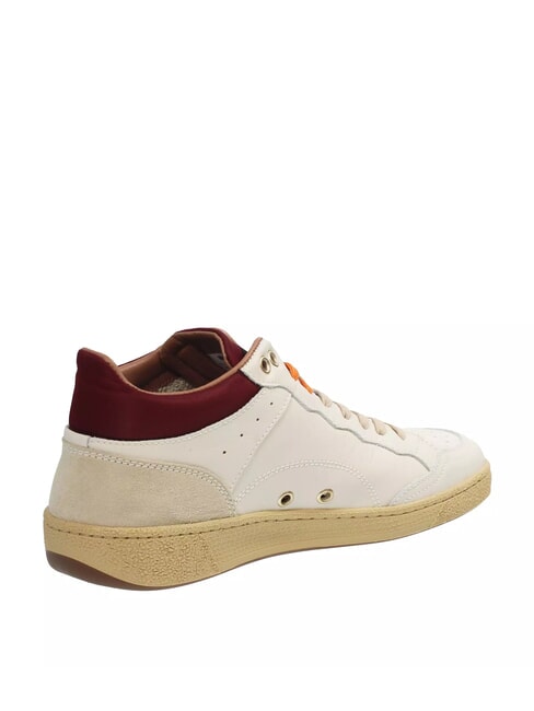 MURRAY Turnschuhe wei&szlig;/orange - Herrenschuhe