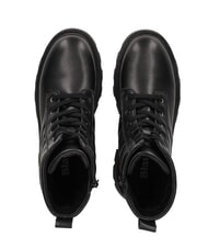 BLAUER KIMMEL 5cm Absatz Amphibien SCHWARZ - Damenschuhe - 4