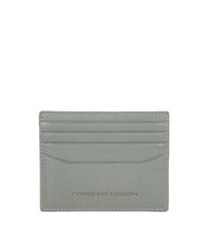 PORSCHE DESIGN BUSINESS  Flaches Kartenetui aus Leder Grau - Brieftaschen Herren - 2