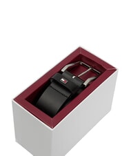 TOMMY HILFIGER TH GIFT PACK Lederg&uuml;rtel Schwarz - G&uuml;rtel - 5