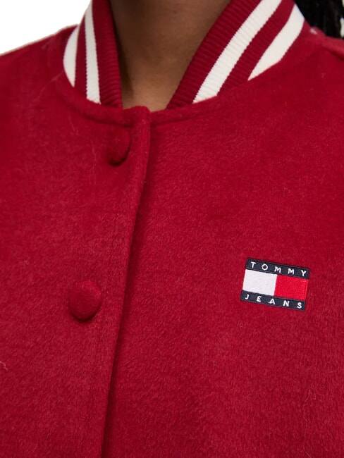 TH JEANS Kurze Jacke aus Wollmischung Regattarot - Damenjacken