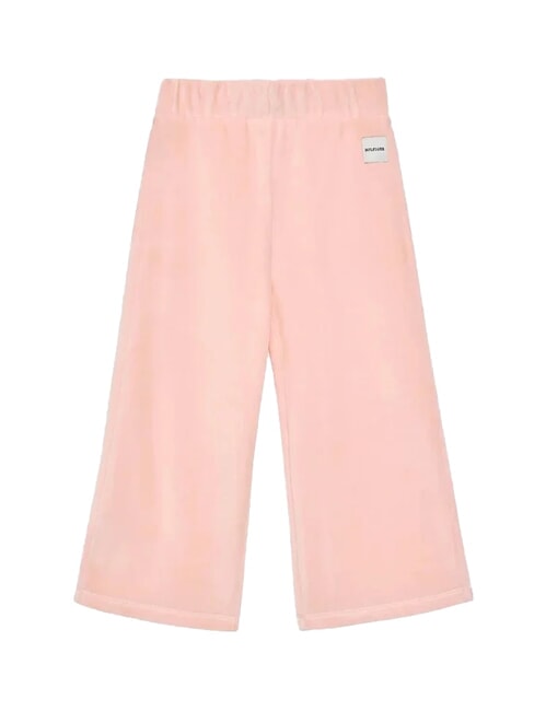 TH KIDS Weite Chenillehose rosa Kristall - Kinderhosen