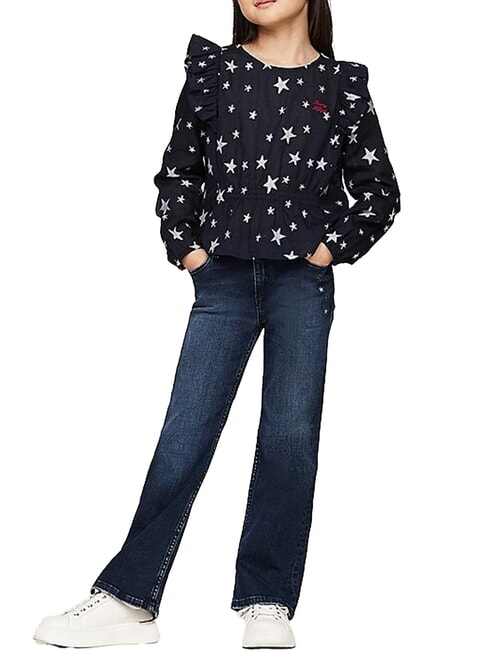 TH KIDS Schlagjeans blauschwarz - Kinderhosen