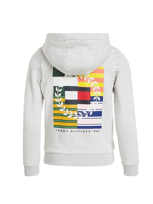 TH KIDS Kapuzenjacke mit durchgehendem Rei&szlig;verschluss neues hellgrau meliert - Sweatshirts Kinder
