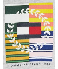 TOMMY HILFIGER TH KIDS Kapuzenjacke mit durchgehendem Rei&szlig;verschluss neues hellgrau meliert - Sweatshirts Kinder - 6