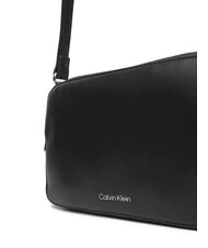 CALVIN KLEIN SIGNATURE LOGO STRAP Kameratasche mit Doppelfunktion schwarz / altsilber - Damentaschen - 4