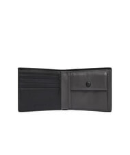 CALVIN KLEIN BOLD LOGO Ledergeldb&ouml;rse mit M&uuml;nzfach auf Schwarz - Brieftaschen Herren - 2