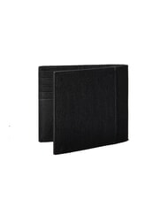 CALVIN KLEIN LOGO HARDWARE SAFFIANO Geldb&ouml;rse aus Leder auf Schwarz - Brieftaschen Herren - 3