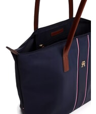 TOMMY HILFIGER POPETTE Schulter-Einkaufstasche Space Blue Corp - Damentaschen - 4