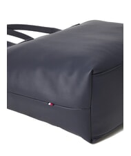 TOMMY HILFIGER POPETTE SOFT Schulter-Einkaufstasche spaceblau/schwarz - Damentaschen - 4