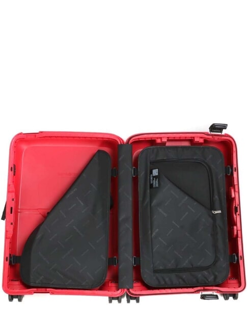 MAGNUM ECO Handgep&auml;ckwagen 55cm roter Hibiskus - Handgep&auml;ck