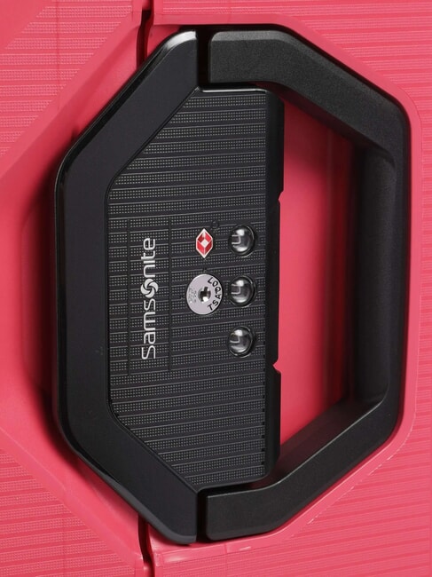 MAGNUM ECO Mittlerer Trolley 69 cm rote Geranie - Harte Trolleys