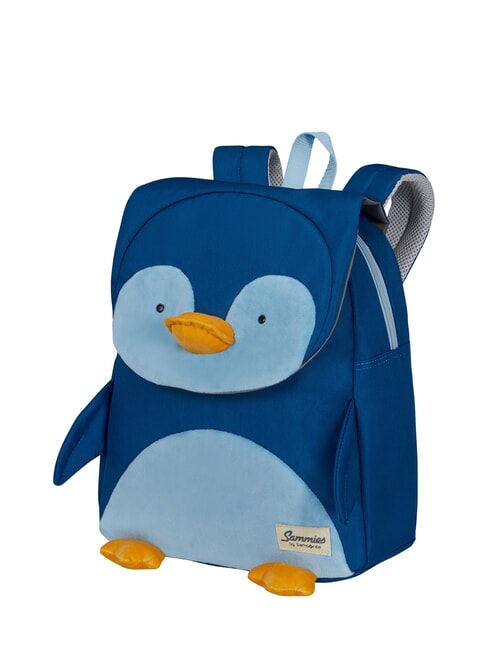 HAPPY SAMMIES ECO Penguin Kinderrucksack Pinguin Peter - Rucks&auml;cke f&uuml;r Schule &amp; Freizeit