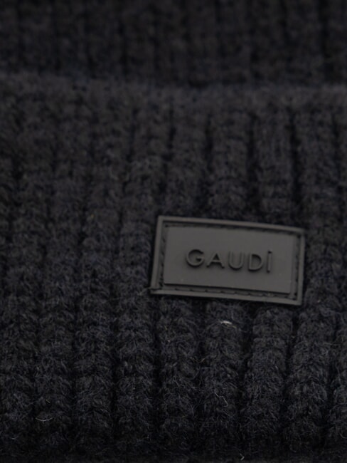 EVAN Beanie-M&uuml;tze mit Umschlag SCHWARZ - M&uuml;tzen/H&uuml;te