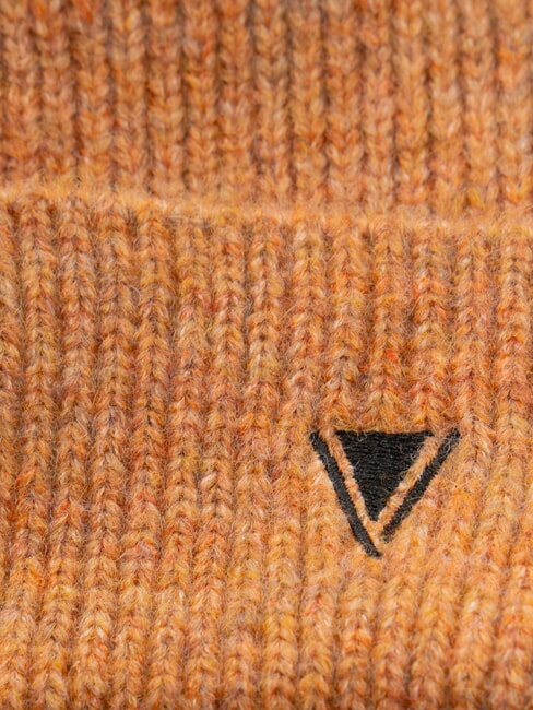 ESTELLE Beanie-M&uuml;tze mit Umschlag Kamel - M&uuml;tzen/H&uuml;te