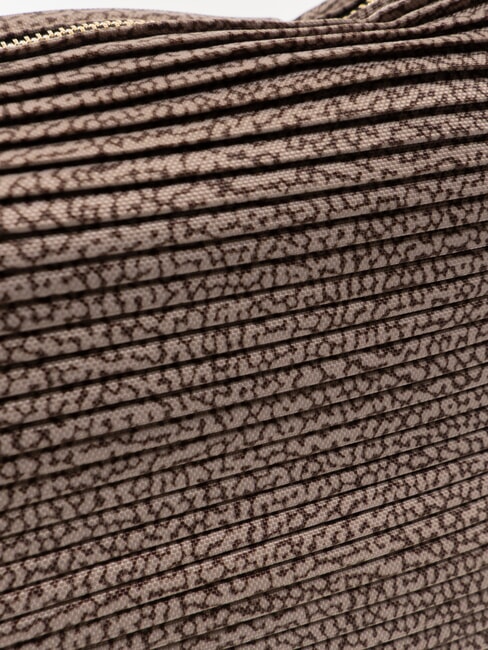 PLISSE Mittelgro&szlig;e Umh&auml;ngetasche op / natu - Damentaschen