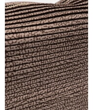 BORBONESE PLISSE Mittelgro&szlig;e Umh&auml;ngetasche op / natu - Damentaschen - 3