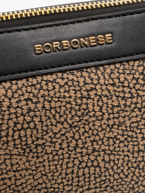 BRUNCH Flache Clutch natur op / schwarz - Damentaschen