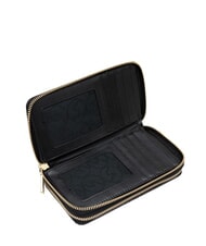 GATTINONI PLANETARIUM Gro&szlig;e Geldb&ouml;rse mit Doppelrei&szlig;verschluss monochrom hellgrau/schwarz - Brieftaschen Damen - 2