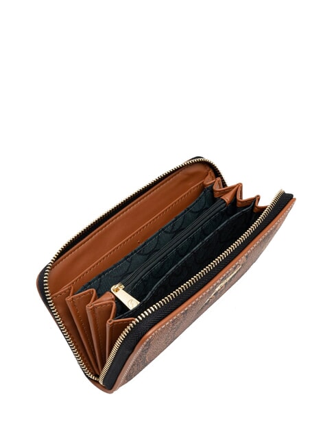 PLANETARIUM Gro&szlig;es Portemonnaie mit Rundum-Rei&szlig;verschluss einfarbig hellbraun - Brieftaschen Damen