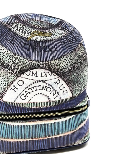 PLANETARIUM Mittelgro&szlig;er Rucksack Aquamarin/Marineblau - Damentaschen