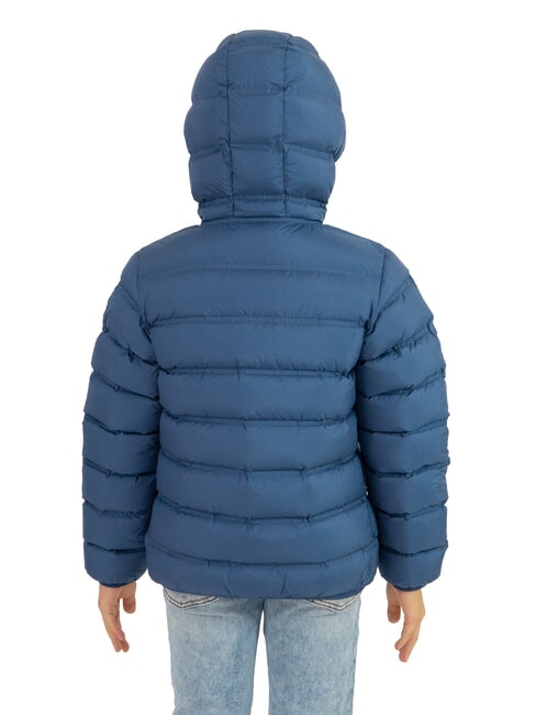 MINIMAL KIDS Daunenjacke mit Kapuze dunkelblau/polar - Kinder Jacken