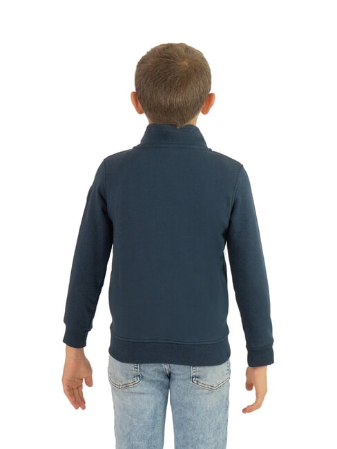 CONNECTIVE KIDS Rollkragen-Sweatshirt mit durchgehendem Rei&szlig;verschluss marineblau - Sweatshirts Kinder
