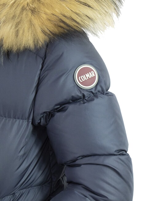 E-CONCRETE Daunenjacke mit Kapuze marineblau - Kinder Jacken