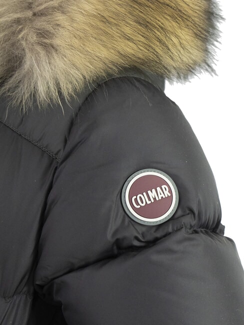 E-CONCRETE Daunenjacke mit Kapuze schwarzer Vulkan - Kinder Jacken