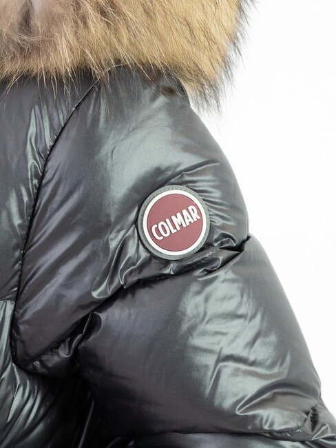 BLAZE KIDS Daunenjacke mit Kapuze Schwarz - Kinder Jacken