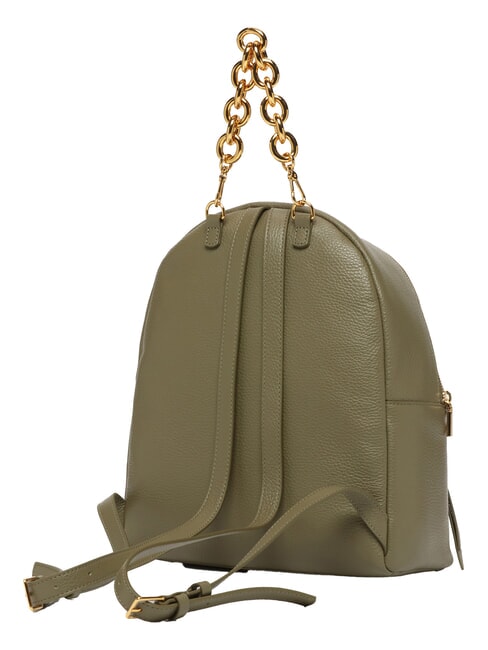 FENIX Mittelgro&szlig;er Lederrucksack Lorbeergr&uuml;n - Damentaschen