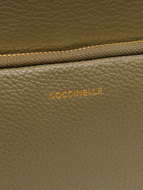 FENIX Mittelgro&szlig;er Lederrucksack Lorbeergr&uuml;n - Damentaschen