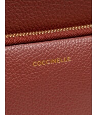 COCCINELLE FENIX Mittelgro&szlig;er Lederrucksack Brandy - Damentaschen - 4