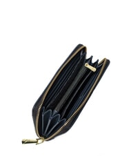 GATTINONI PLANETARIUM Gro&szlig;es Portemonnaie mit Rundum-Rei&szlig;verschluss Aquamarin/Marineblau - Brieftaschen Damen - 2