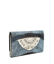 GATTINONI PLANETARIUM Mittelgro&szlig;e Geldb&ouml;rse mit Klappe Mond/Wei&szlig; - Brieftaschen Damen - 3