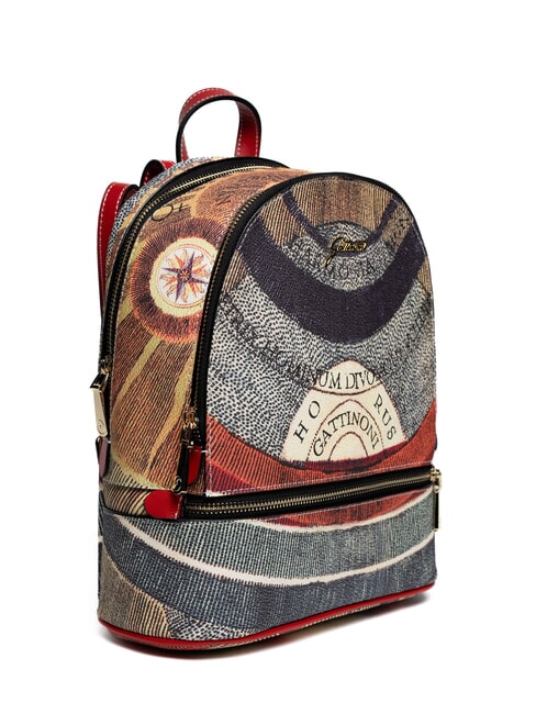 PLANETARIUM Mittelgro&szlig;er Rucksack Rot - Damentaschen