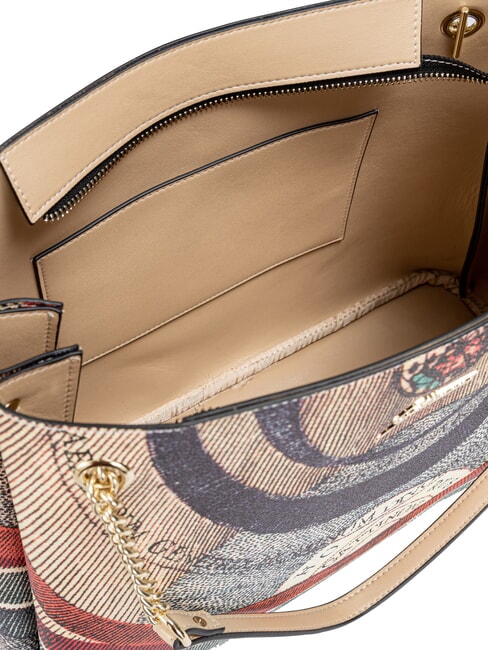 PLANETARIUM Umh&auml;ngetasche klassisch/beige - Damentaschen