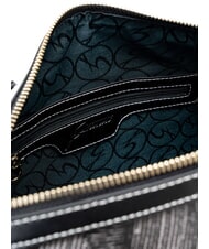 GATTINONI PLANETARIUM Umh&auml;ngetasche mit Schultergurt einfarbig schwarz/schwarz - Damentaschen - 3