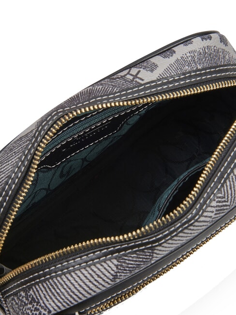 PLANETARIUM Umh&auml;ngetasche mit Tasche monochrom hellgrau/schwarz - Damentaschen