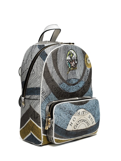 PLANETARIUM Mittelgro&szlig;er Rucksack Mond/Wei&szlig; - Damentaschen