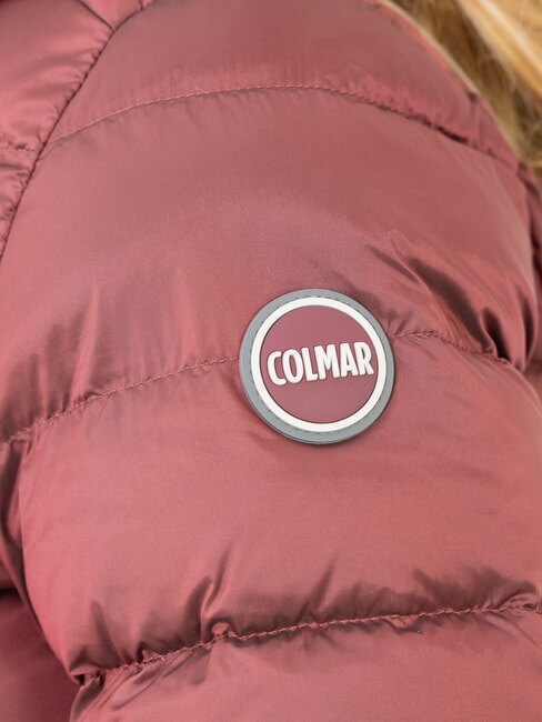 DELUXE Daunenjacke mit Fellkapuze dunkelbr&uuml;nett-dunkel - Daunenjacken f&uuml;r Damen