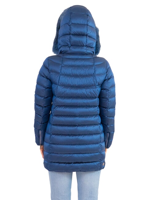 DELUXE Damen Daunenjacke mit Fellkapuze darkoxford-darkste - Daunenjacken f&uuml;r Damen