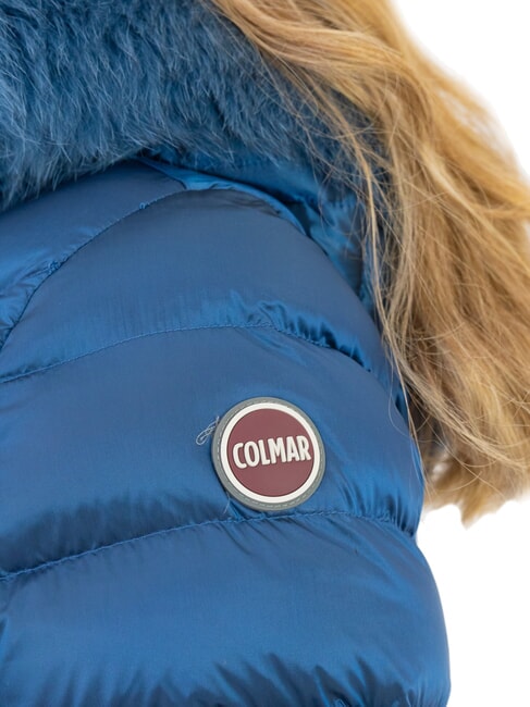 DELUXE Damen Daunenjacke mit Fellkapuze darkoxford-darkste - Daunenjacken f&uuml;r Damen